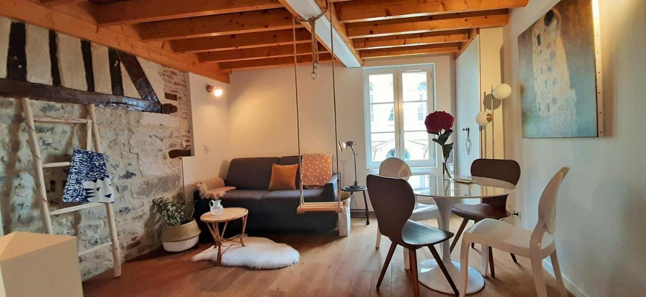 -La Maison Balancoire - Parking Prive - Coeur Historique -La Clef De Honfleur Ngoại thất bức ảnh